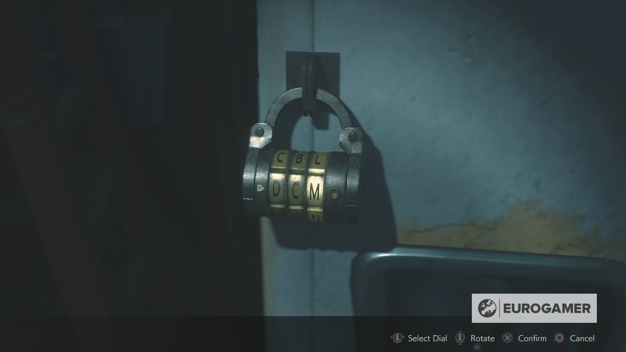 Resident Evil 2 Locker Code solutions in the Shower Room, 3F and